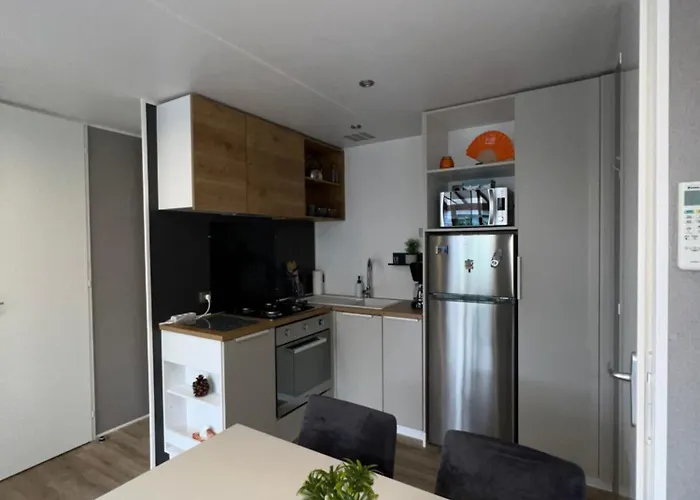 Del Mar 64, Mobile Premium, 2 Chambres, 4 Personnes, 1 Salles De Bain, Bord De Κάμπινγκ Argelès-sur-Mer