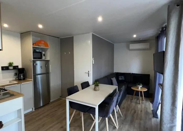 Del Mar 64, Mobile Premium, 2 Chambres, 4 Personnes, 1 Salles De Bain, Bord De Argelès-sur-Mer